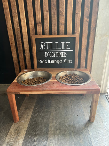 Pet Food Station Signs