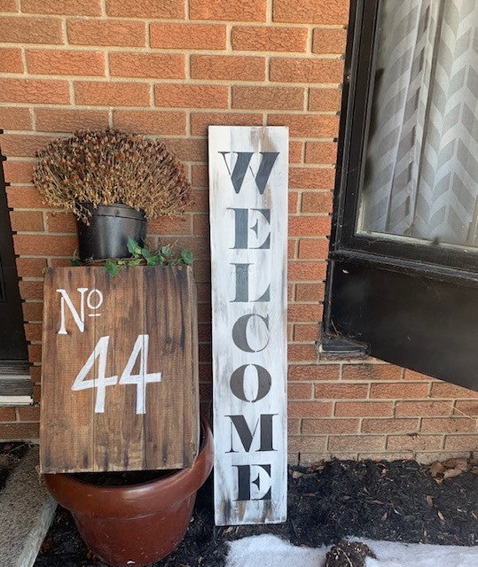 Rustic- Welcome & Home Signs